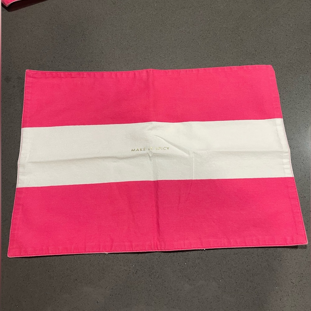 NWOT Kate Spade Make It Spicy Placemats. Set of 3